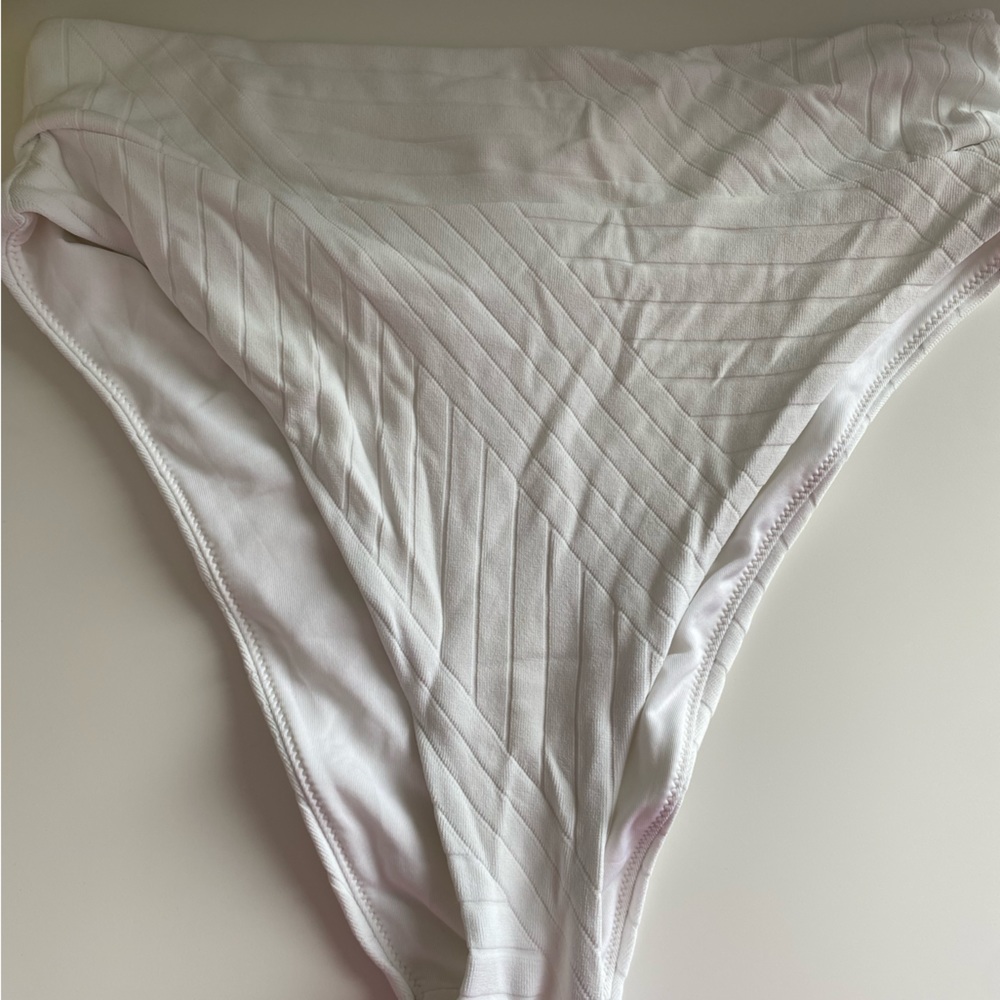 High waisted bathing suit bottoms